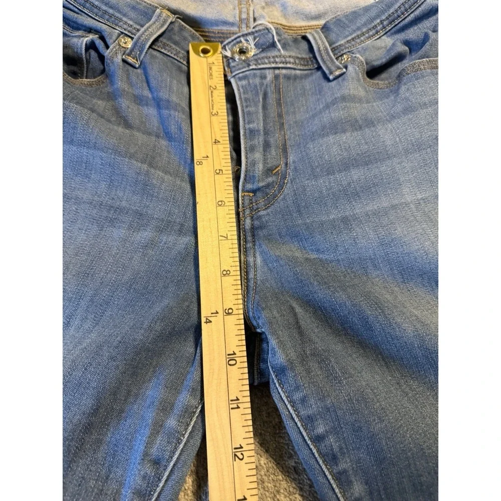 Levis 529 Jeans Womens 32 Blue Curvy Bootcut  Dark Wash Denim Mid Rise